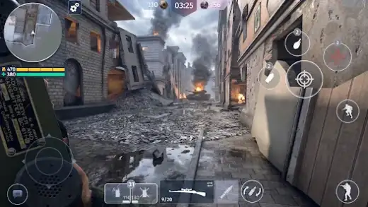 لقطة شاشة من World War 2－FPS Shooting Games