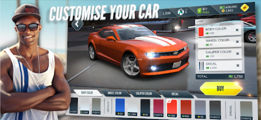 لقطة شاشة من Rebel Racing – Car Racing Game