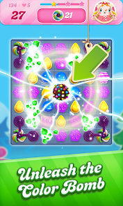 لقطة شاشة من Candy Crush Saga