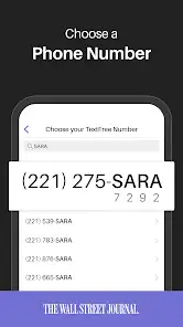 لقطة شاشة من Text Free