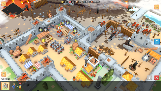 لقطة شاشة من RTS Siege Up! – Medieval War