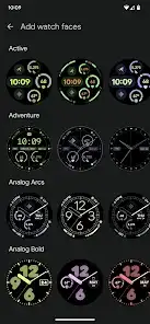 لقطة شاشة من Google Pixel Watch