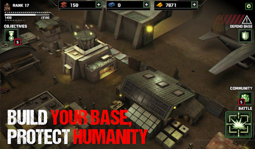 لقطة شاشة من Zombie Gunship Survival