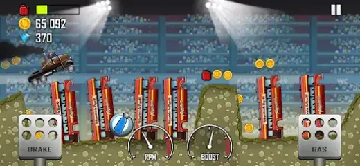 لقطة شاشة من Hill Climb Racing